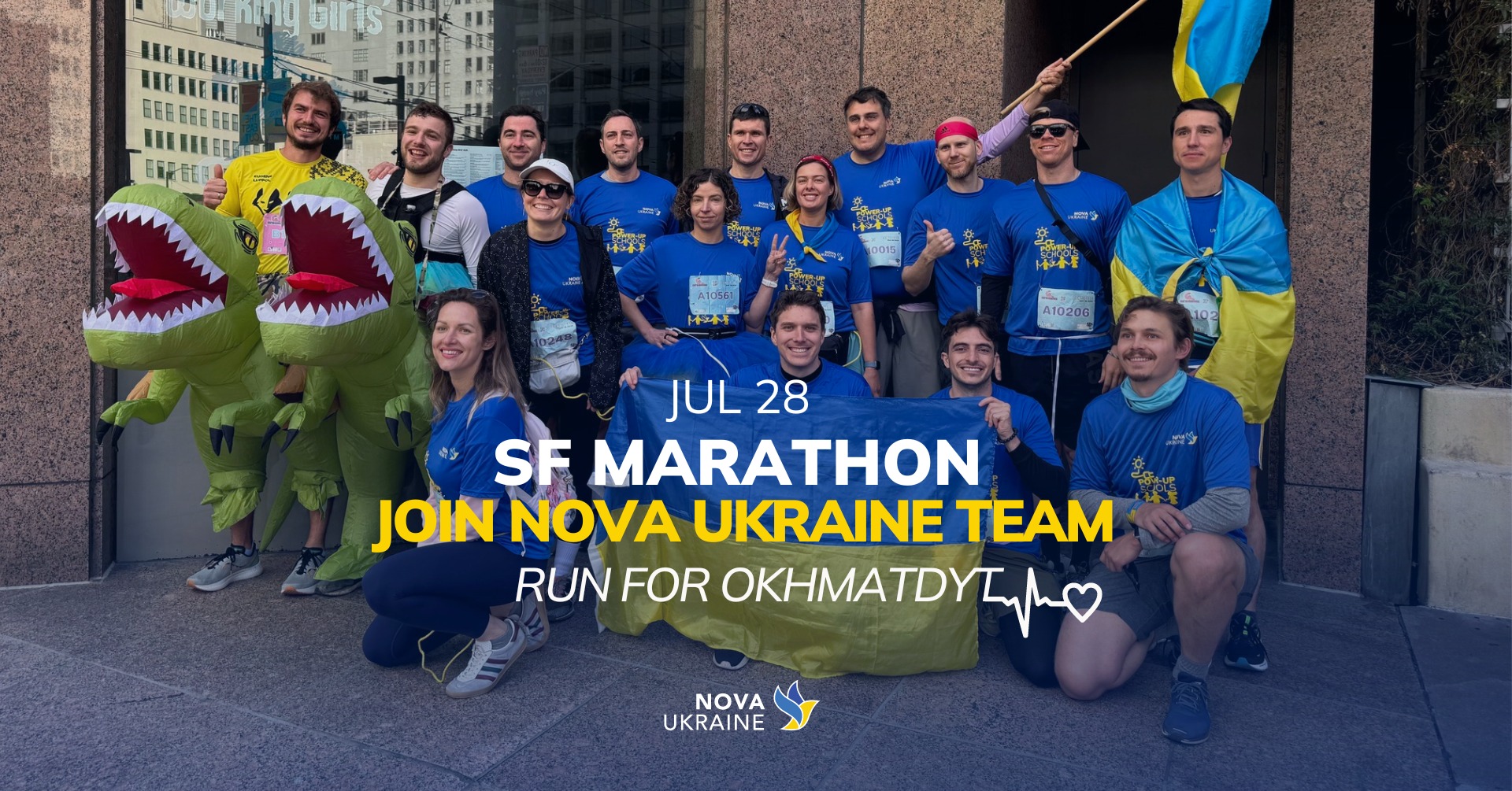 Nova Ukraine to take part in the San Francisco Marathon