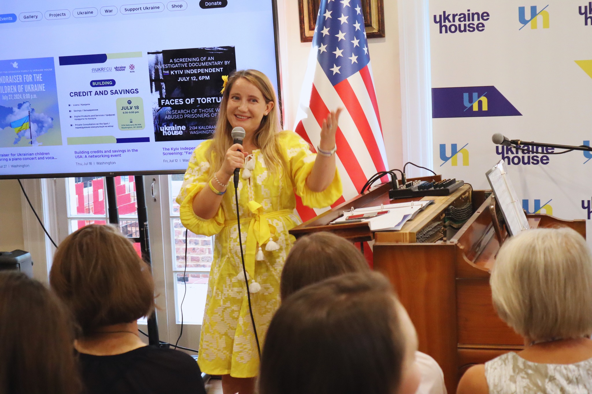 У Ukraine House збирали кошти для українських дітей