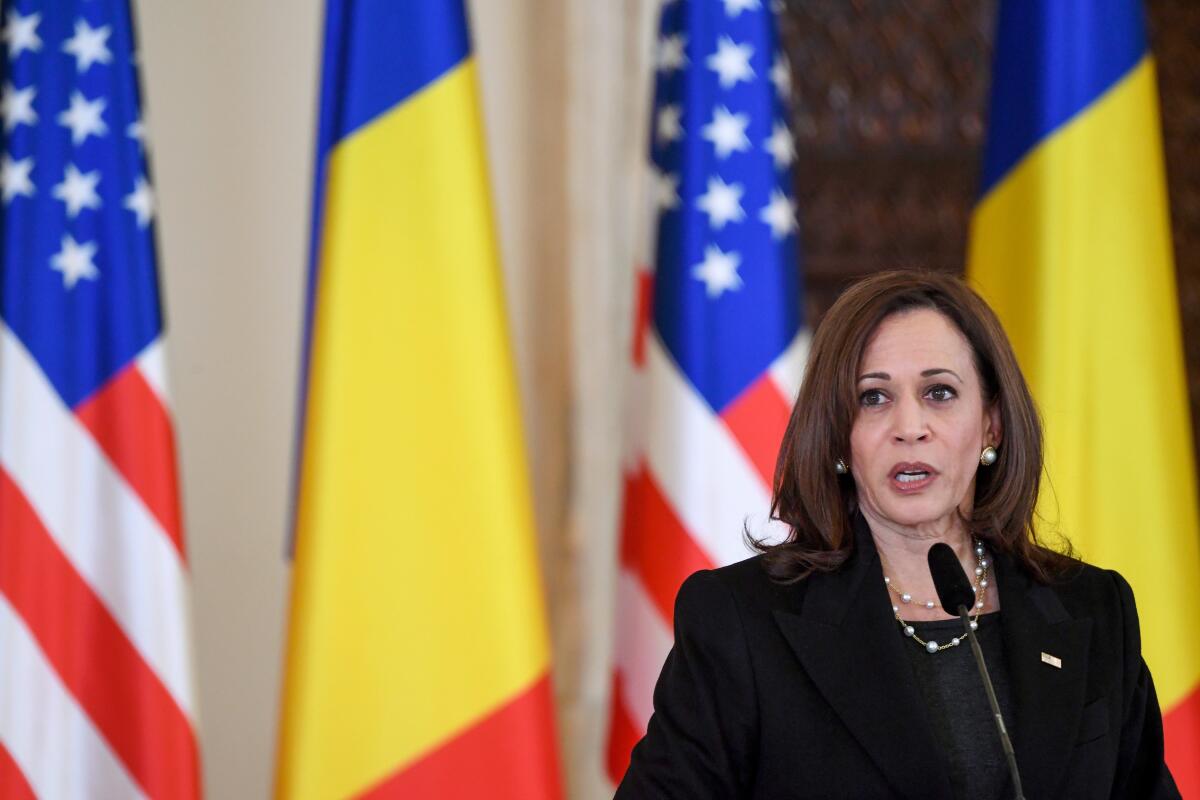 Kamala Harris' key points on Ukraine