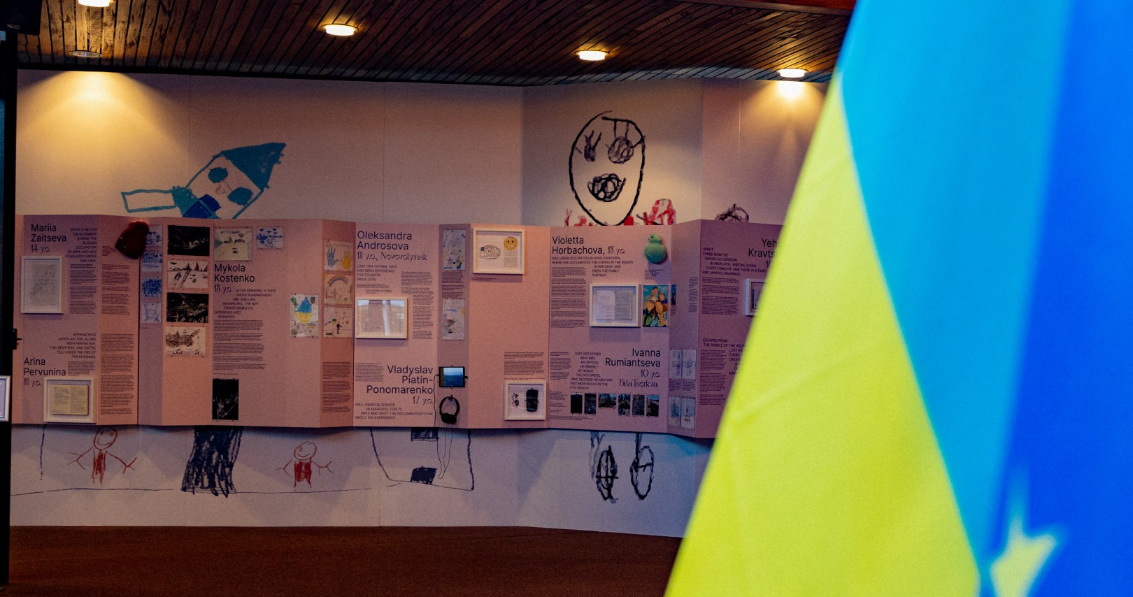 У Конгресі США відкрилася виставка “Щоденники війни: непочуті голоси українських дітей”