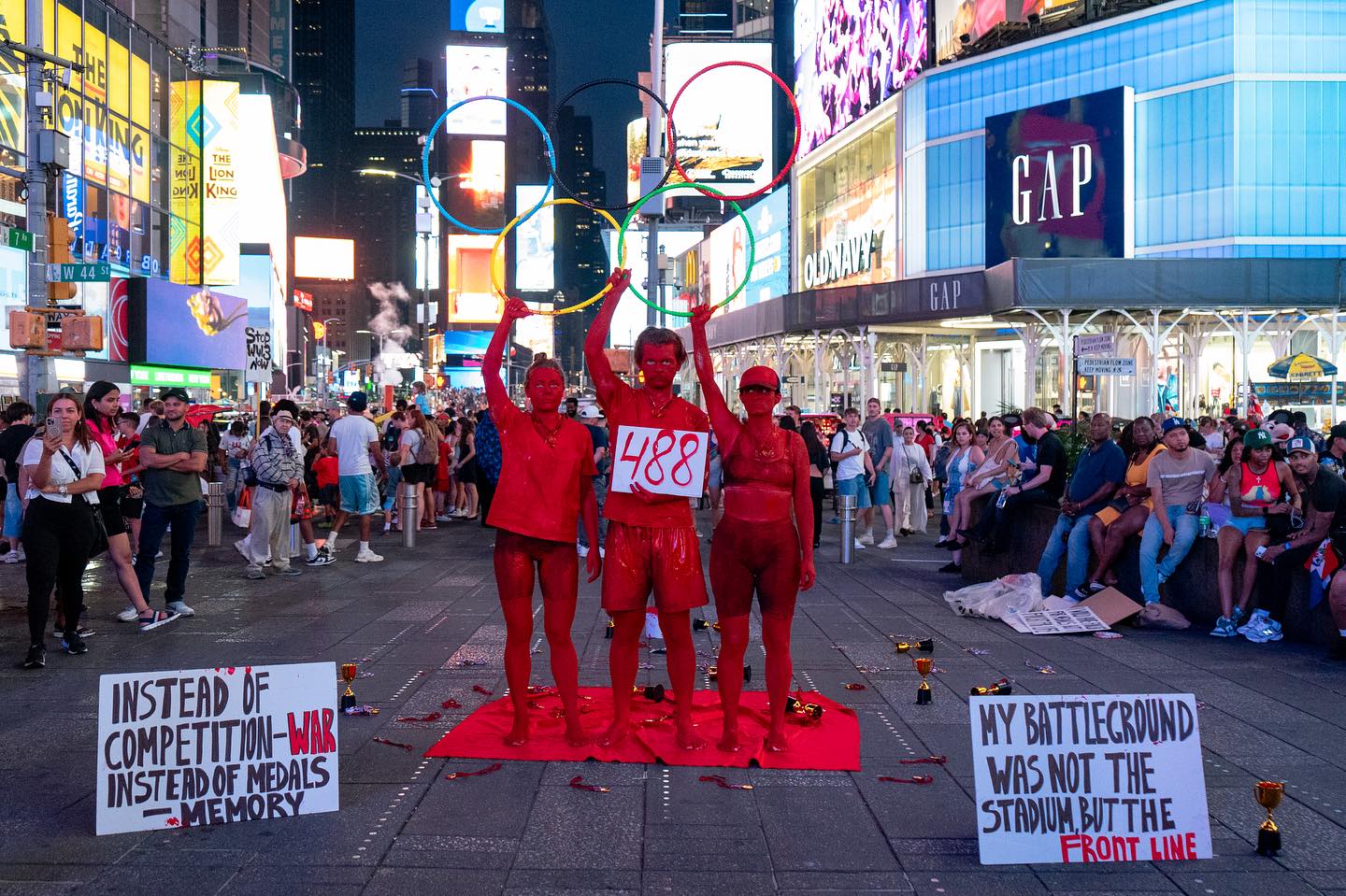 У Нью-Йорку відбувся реквієм за загиблими 488 олімпійськими спортсменами