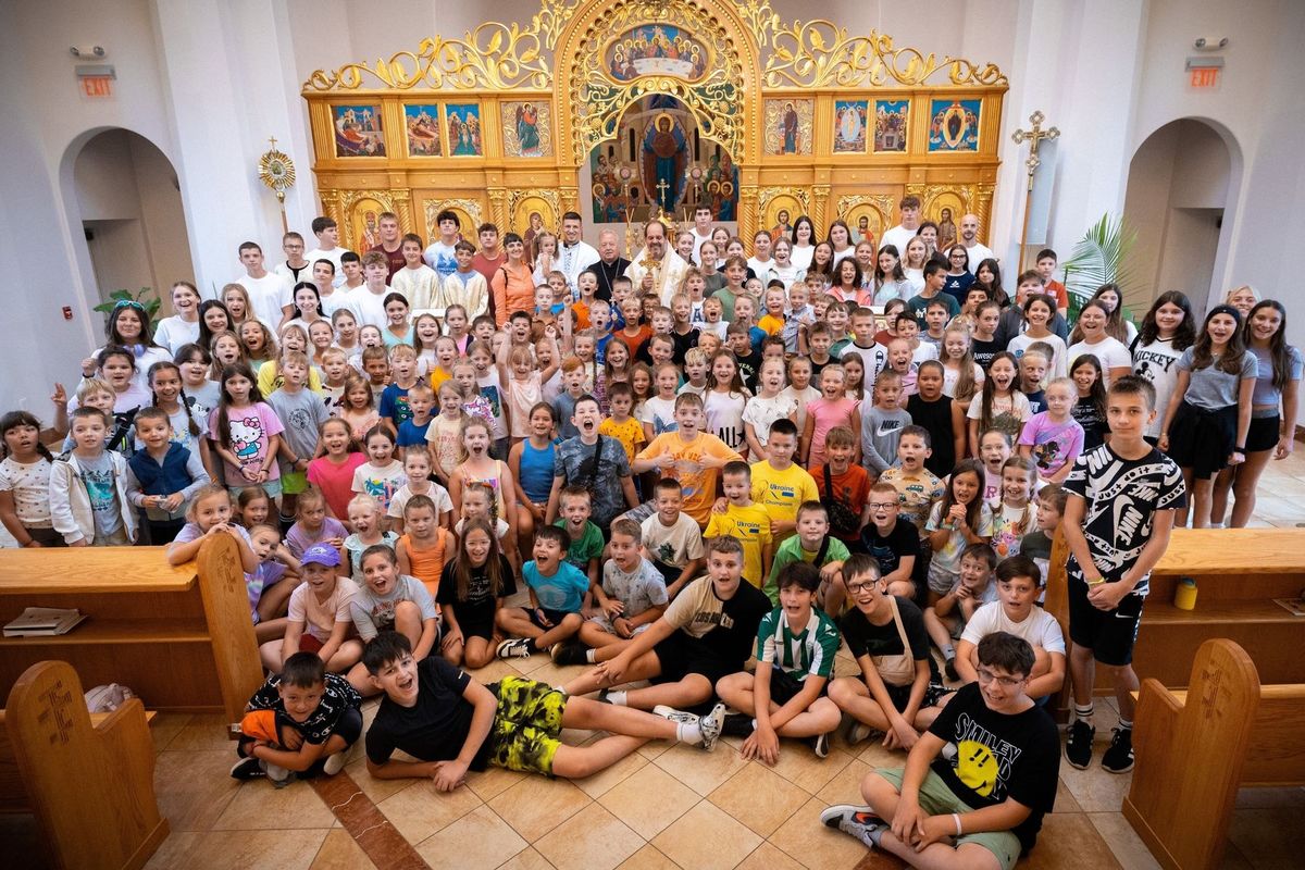 Camp for Ukrainian children "Fun Holidays with God" held in the United States