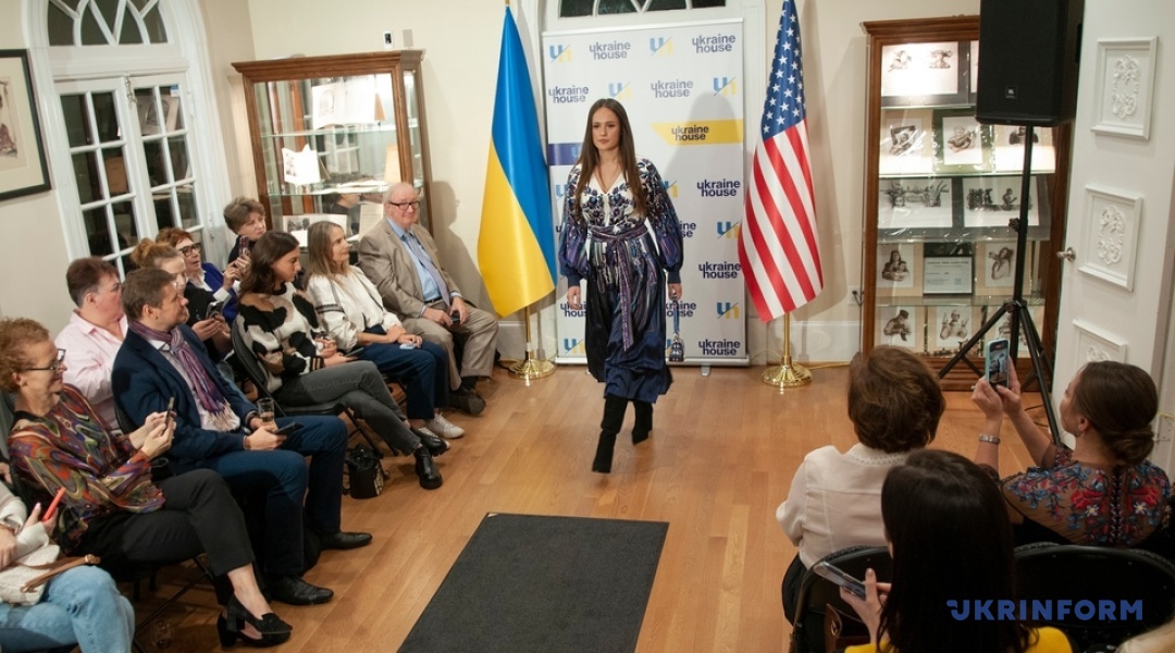 "Strength and Grace": Ukrainian Fashion Show by Roksolana Bogutska Held in Washington, DC 