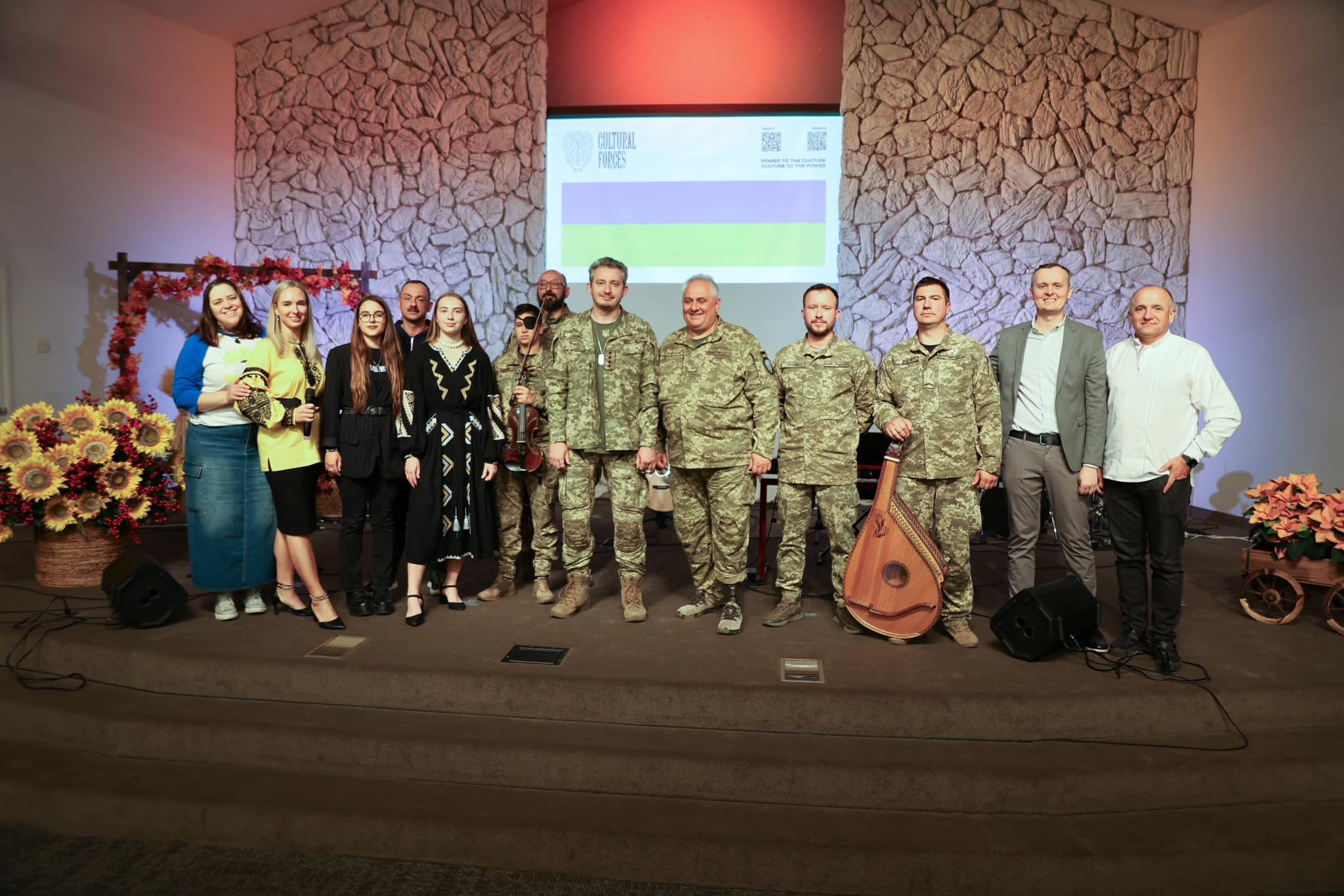 October Ukrainian Evening with the participation of Cultural Forces was held in Sacramento