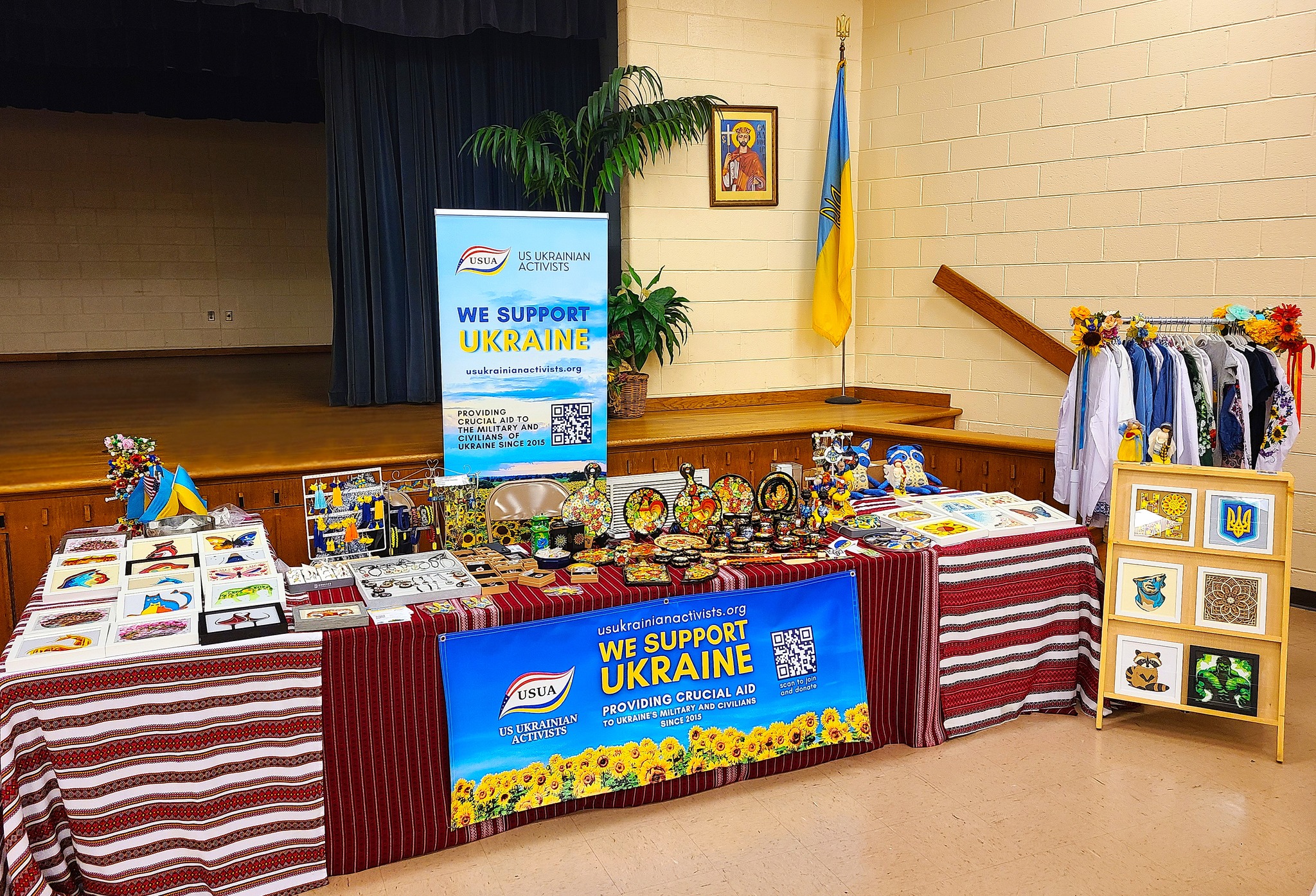 Ukrainian Activists Represented Ukraine at the Christmas Market in Washington, DC