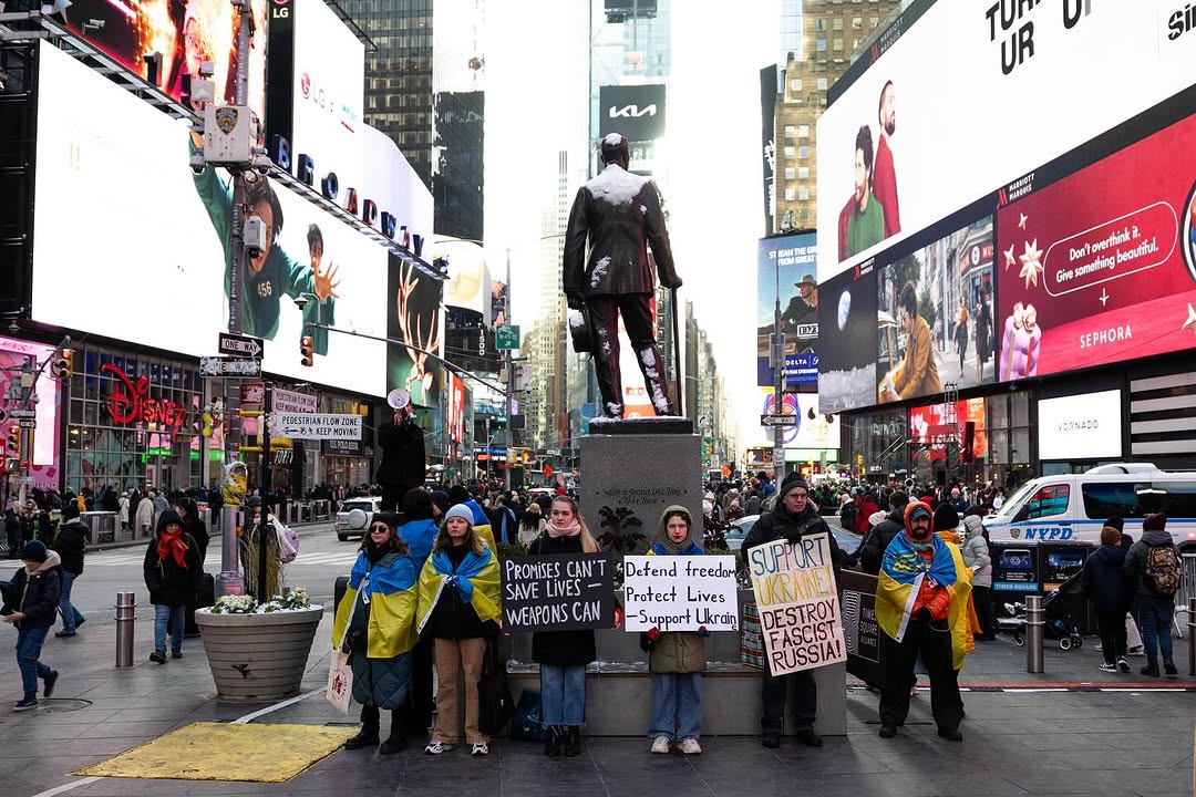 Protest in New York: Ukrainian community in the U.S. calls for decisive action