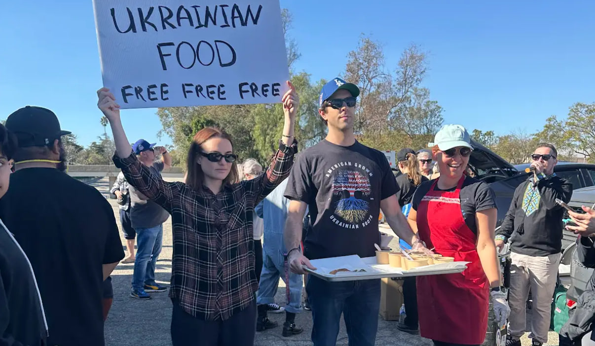 Ukrainian-American Community in Southern California Unites to Help Those Affected by the Fires