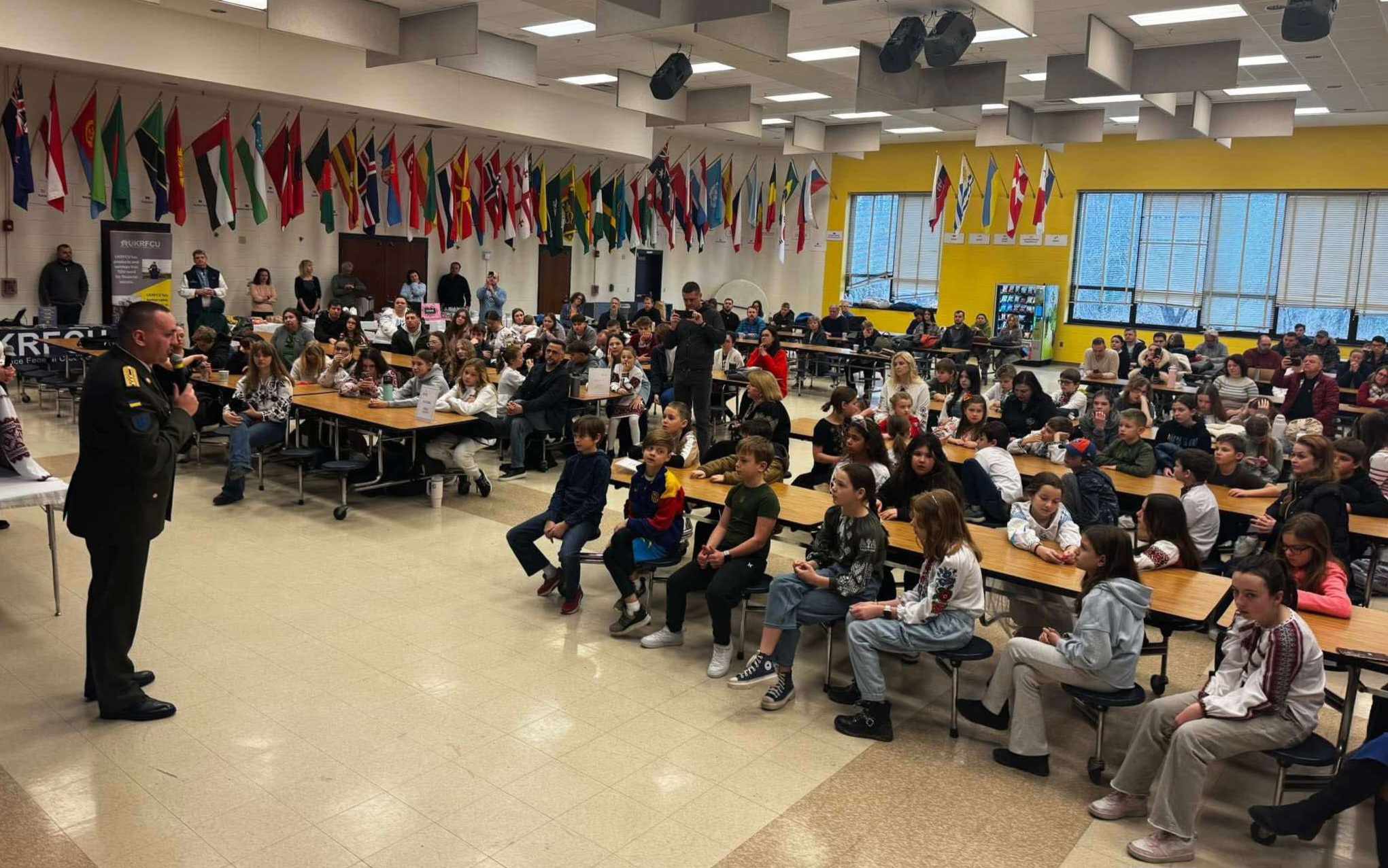 У Школі українознавства у Вашингтоні відбулася надихаюча зустріч з українськими військовими