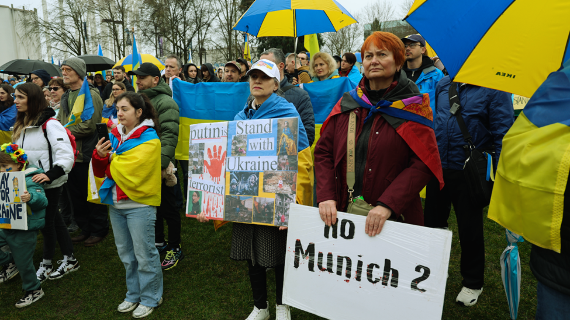 No peace without justice: Hundreds rally in Seattle for Ukraine