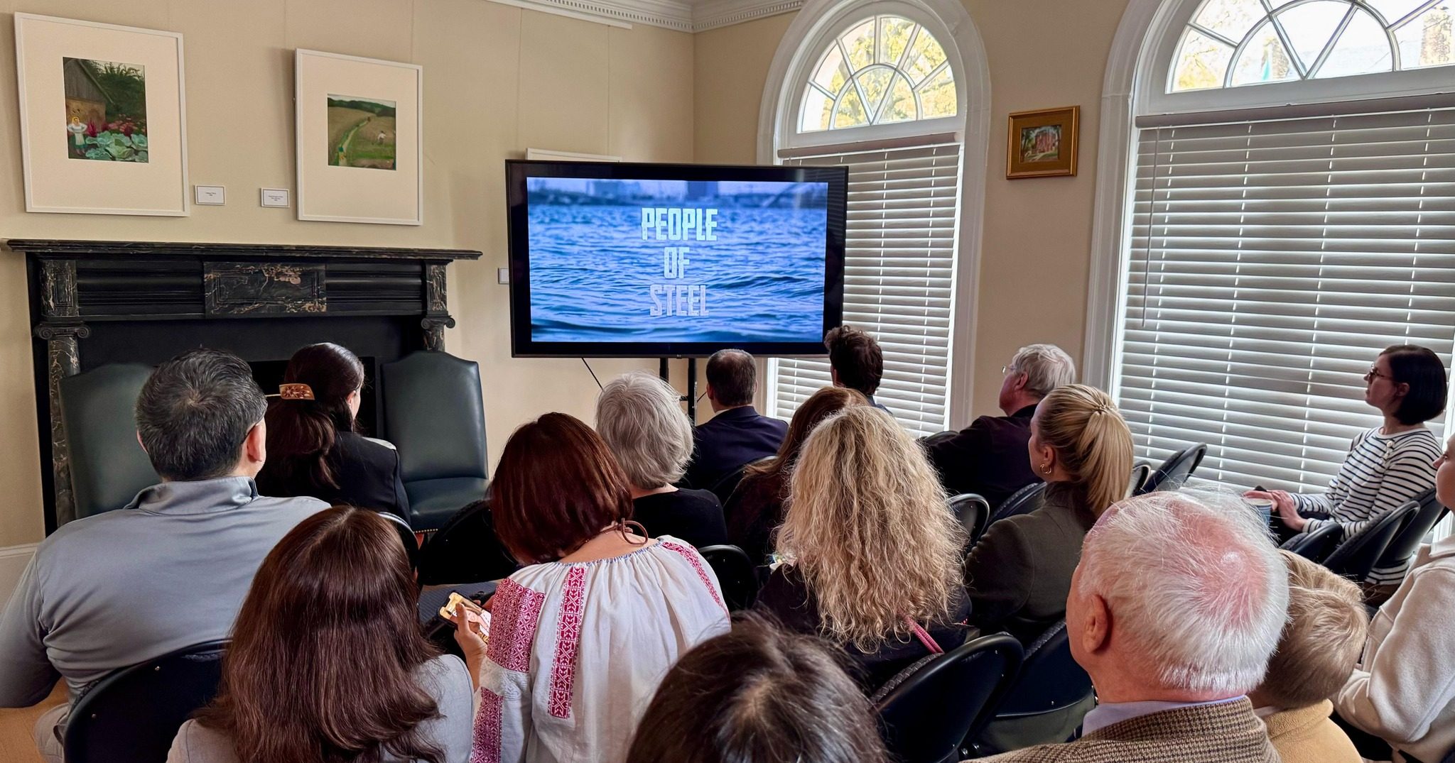 Голос Маріуполя у столиці Америки: документальна стрічка “Люди зі Сталі” зібрав громаду в Ukraine House