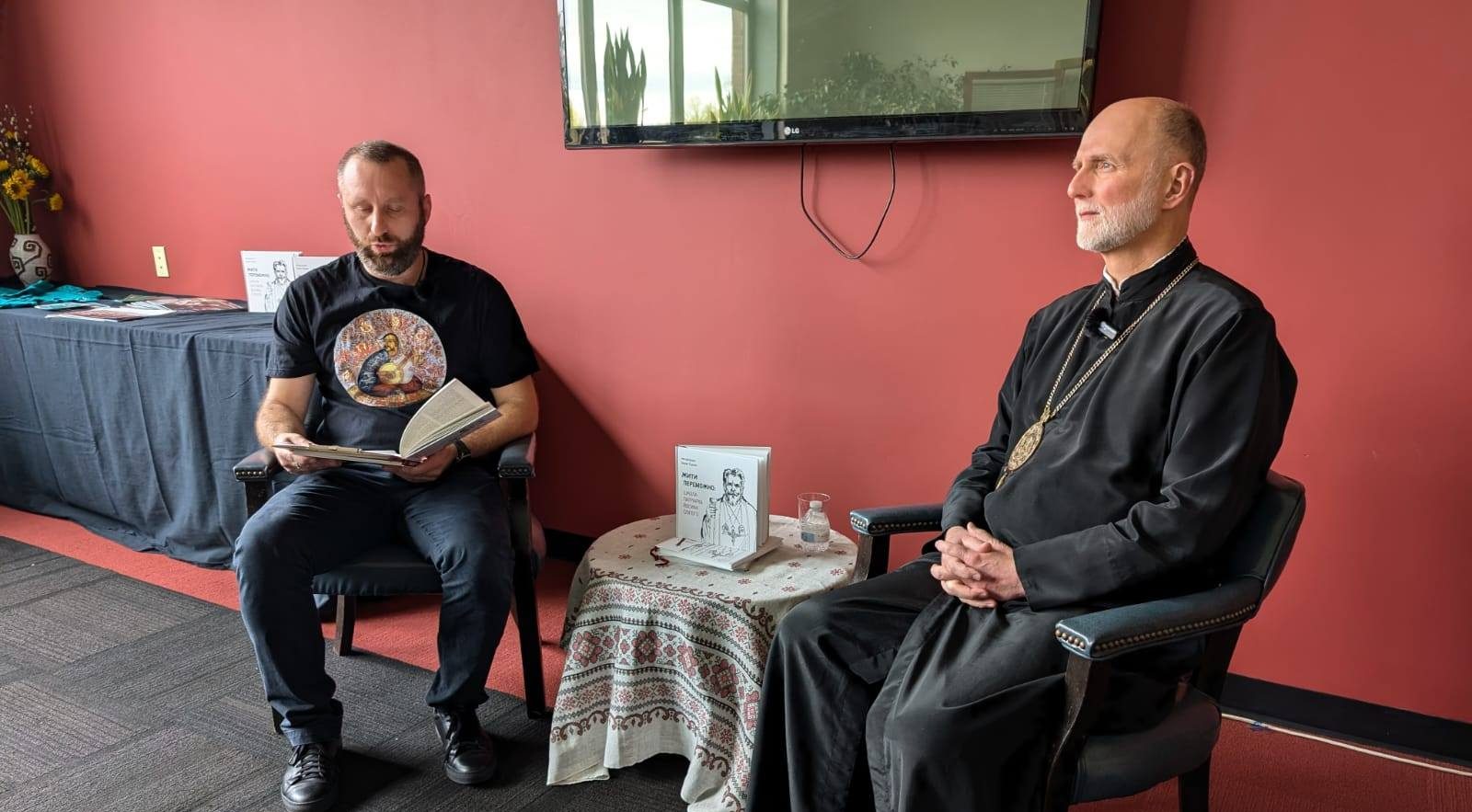 Book on Patriarch Josyf Slipyj Presented by Metropolitan Borys Gudziak in Philadelphia