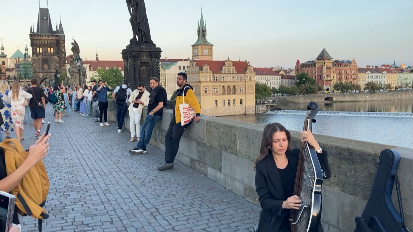 You can’t not notice the Ukrainian presence in Prague