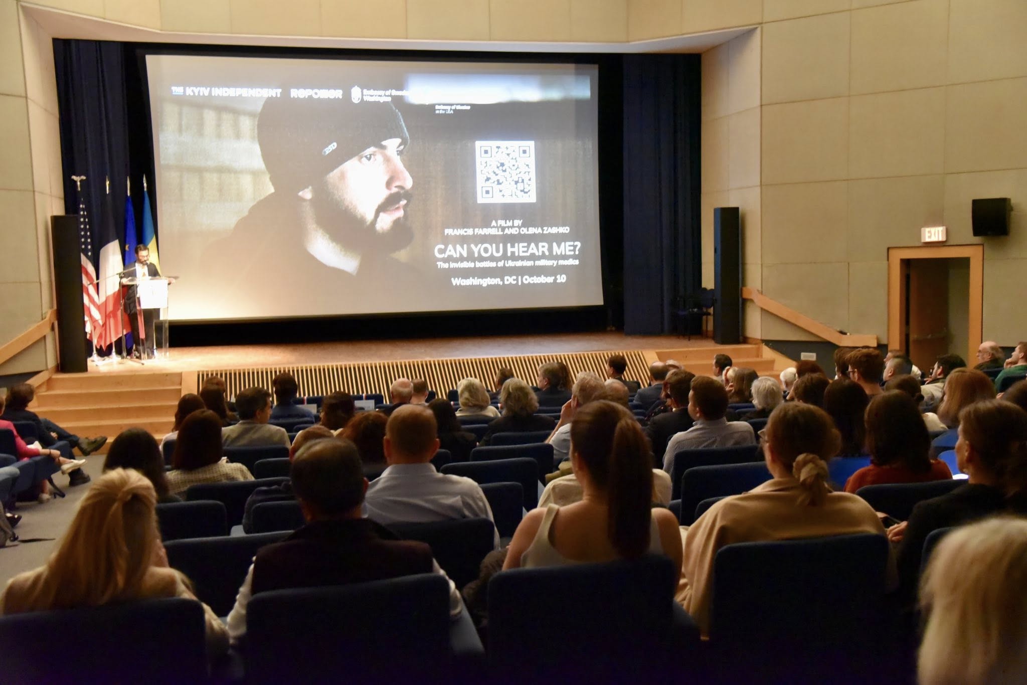 Українські медики на великому екрані: у Вашингтоні відбувся спеціальний показ фільму Can You Hear Me?