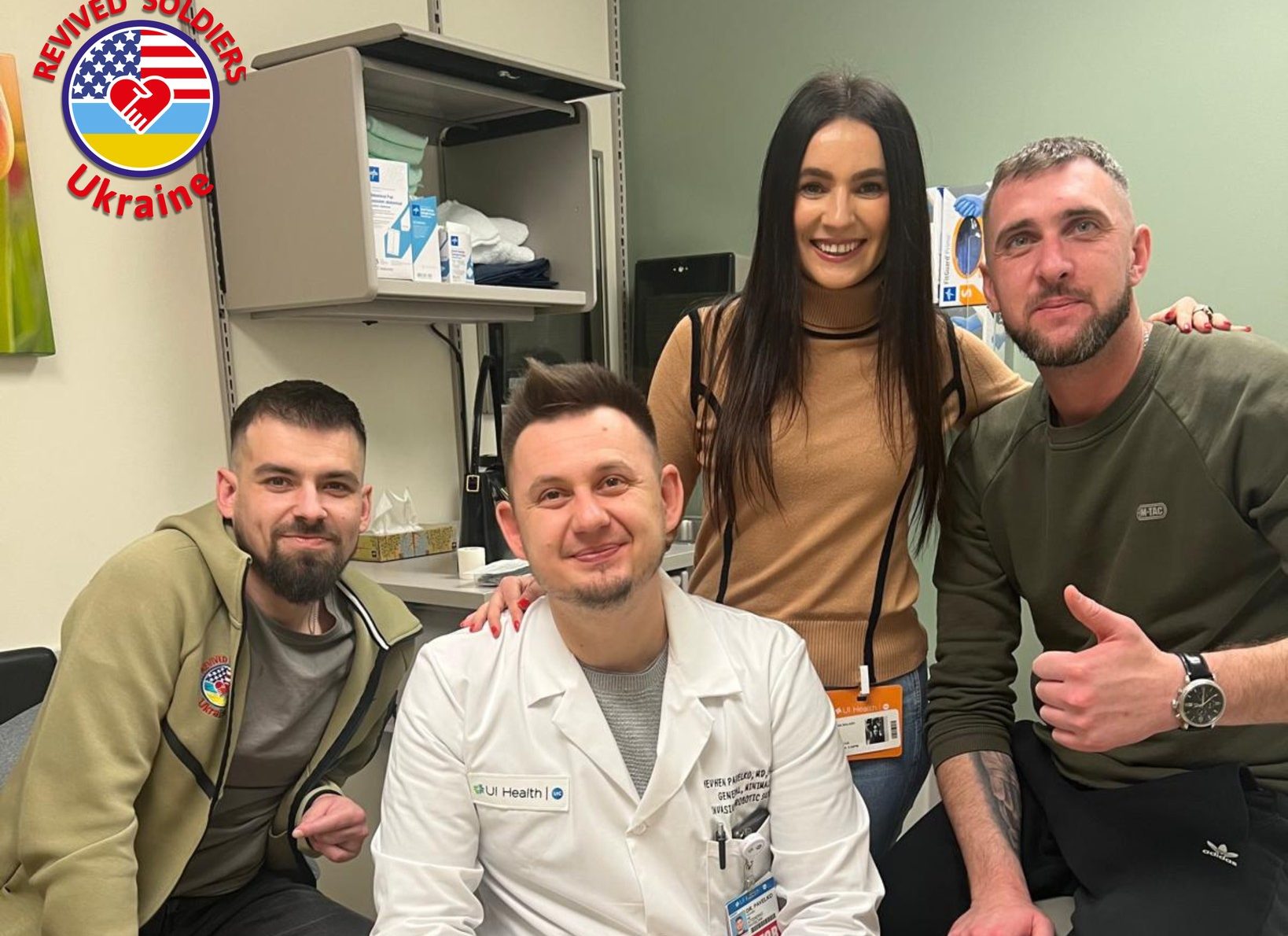Complex Surgery Performed in Chicago on Wounded Ukrainian Defender