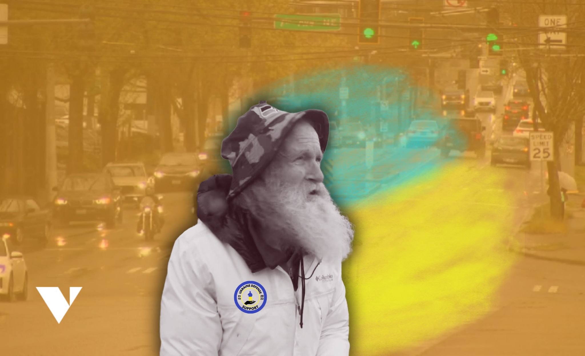 У Сіетлі 74-річний американець зібрав понад $9 тисяч на підтримку України