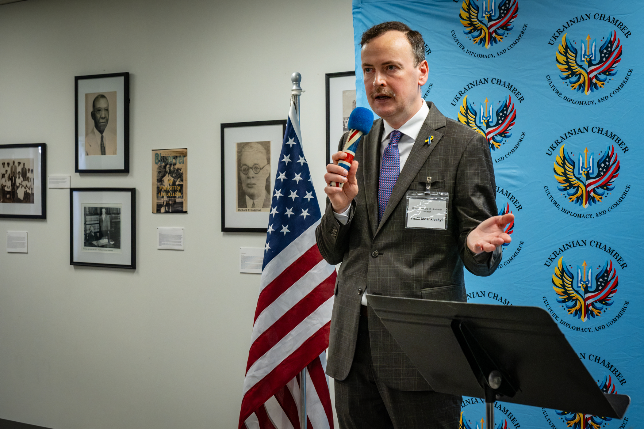 New Ukrainian Consul General Meets Dallas Community