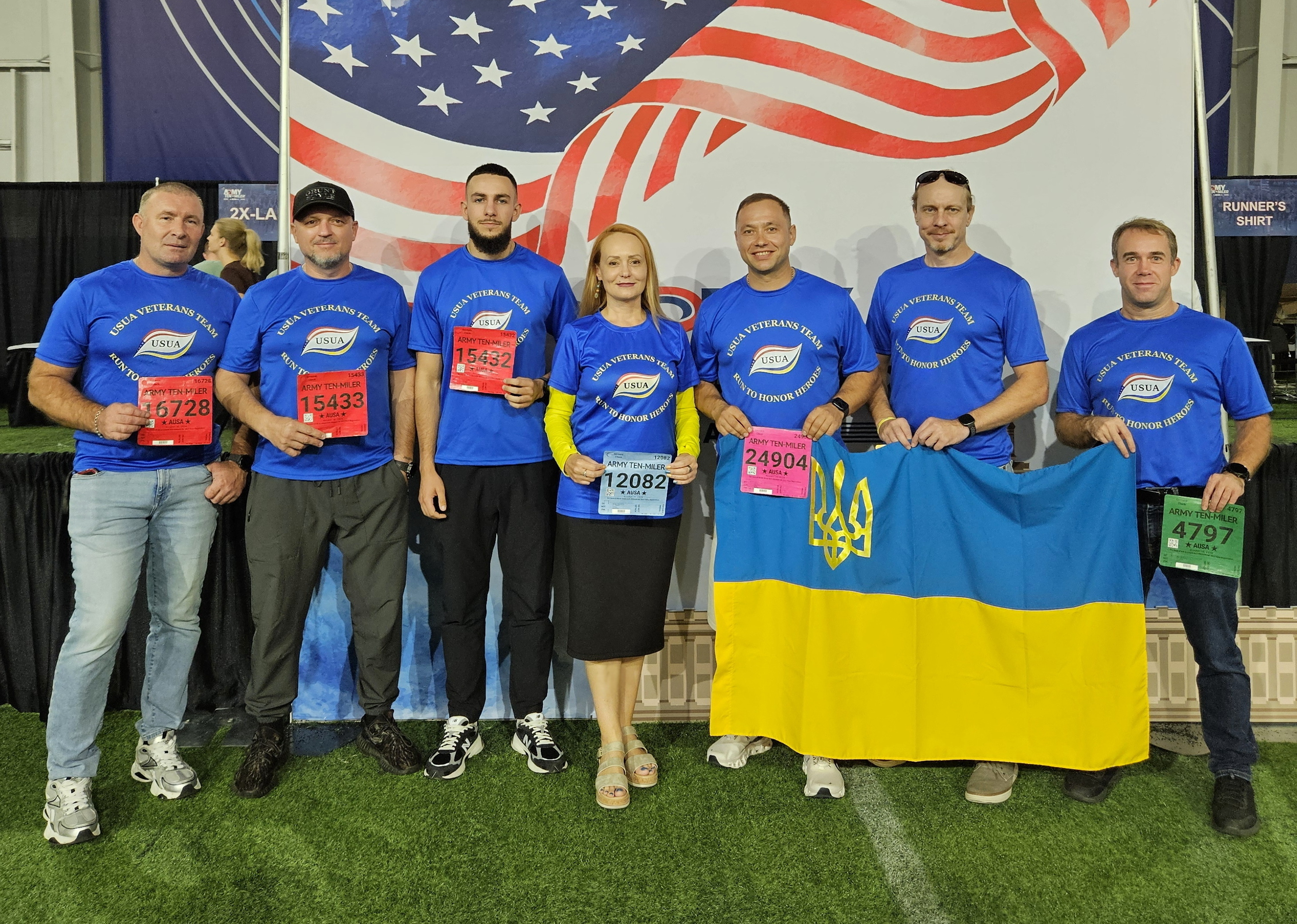 Українські ветерани у Вашингтоні подолали 10-мильну дистанцію “Army Ten-Miler”